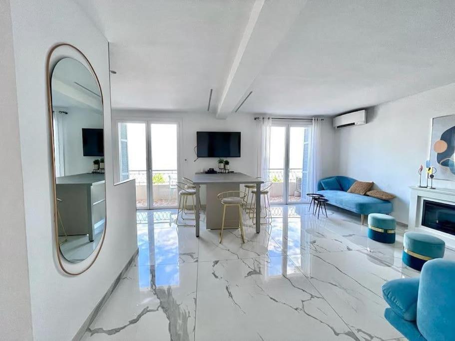 Beach Front, Superbe Appartement Pour 4 Personnes Nice Exterior photo