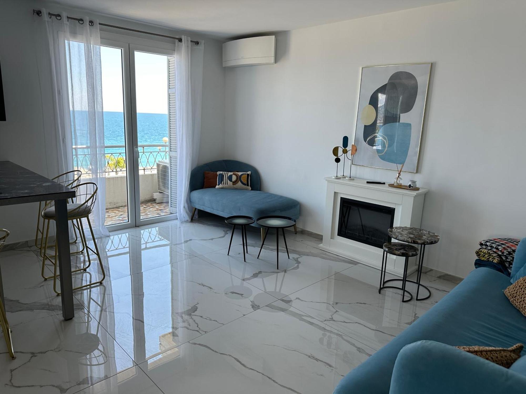 Beach Front, Superbe Appartement Pour 4 Personnes Nice Exterior photo